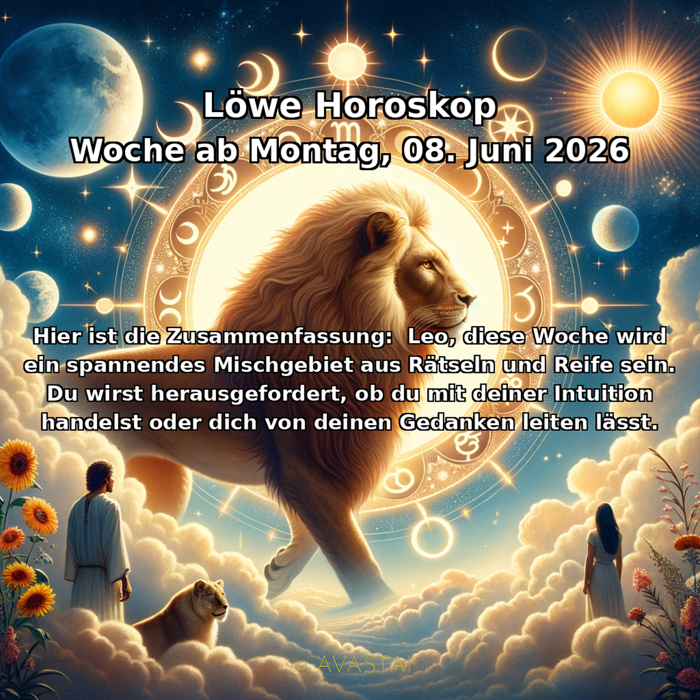 Leo Wöchentliches Horoskop - 08. Juni 2026