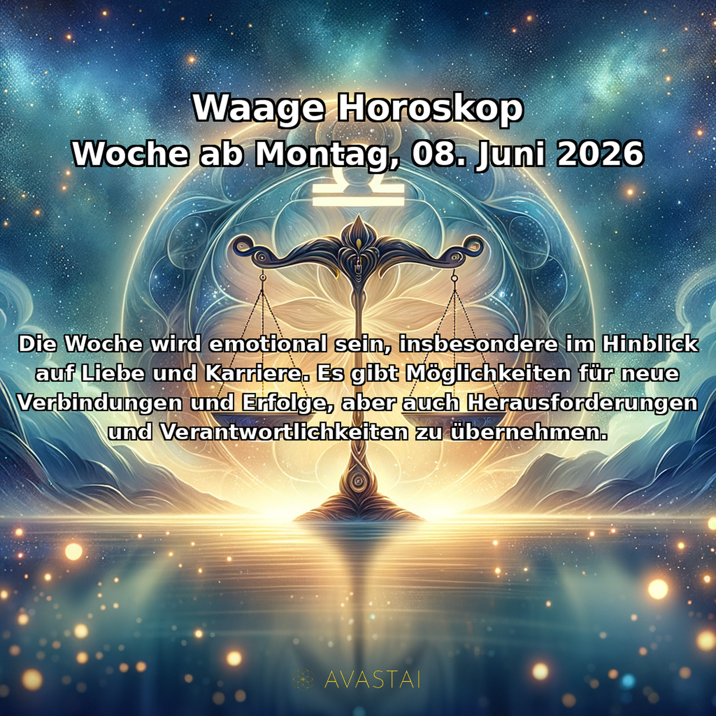 Libra Wöchentliches Horoskop - 08. Juni 2026