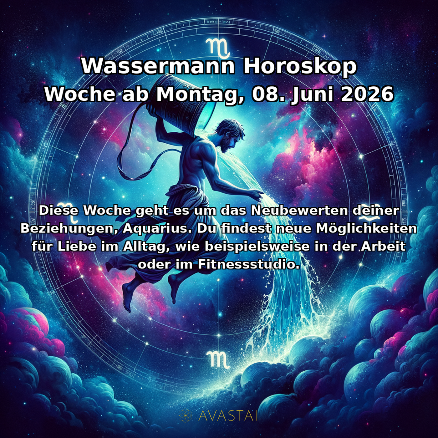 Aquarius Wöchentliches Horoskop - 08. Juni 2026