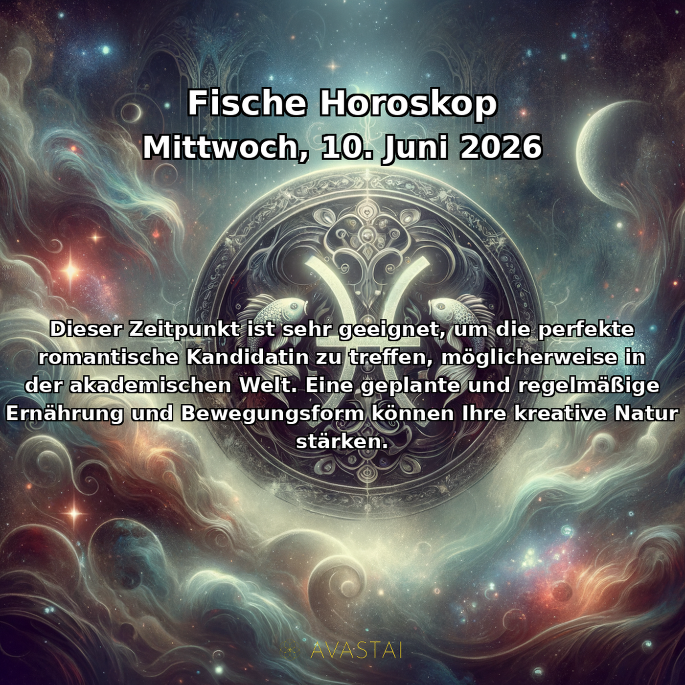 Fische Tägliches Horoskop - 10. Juni 2026