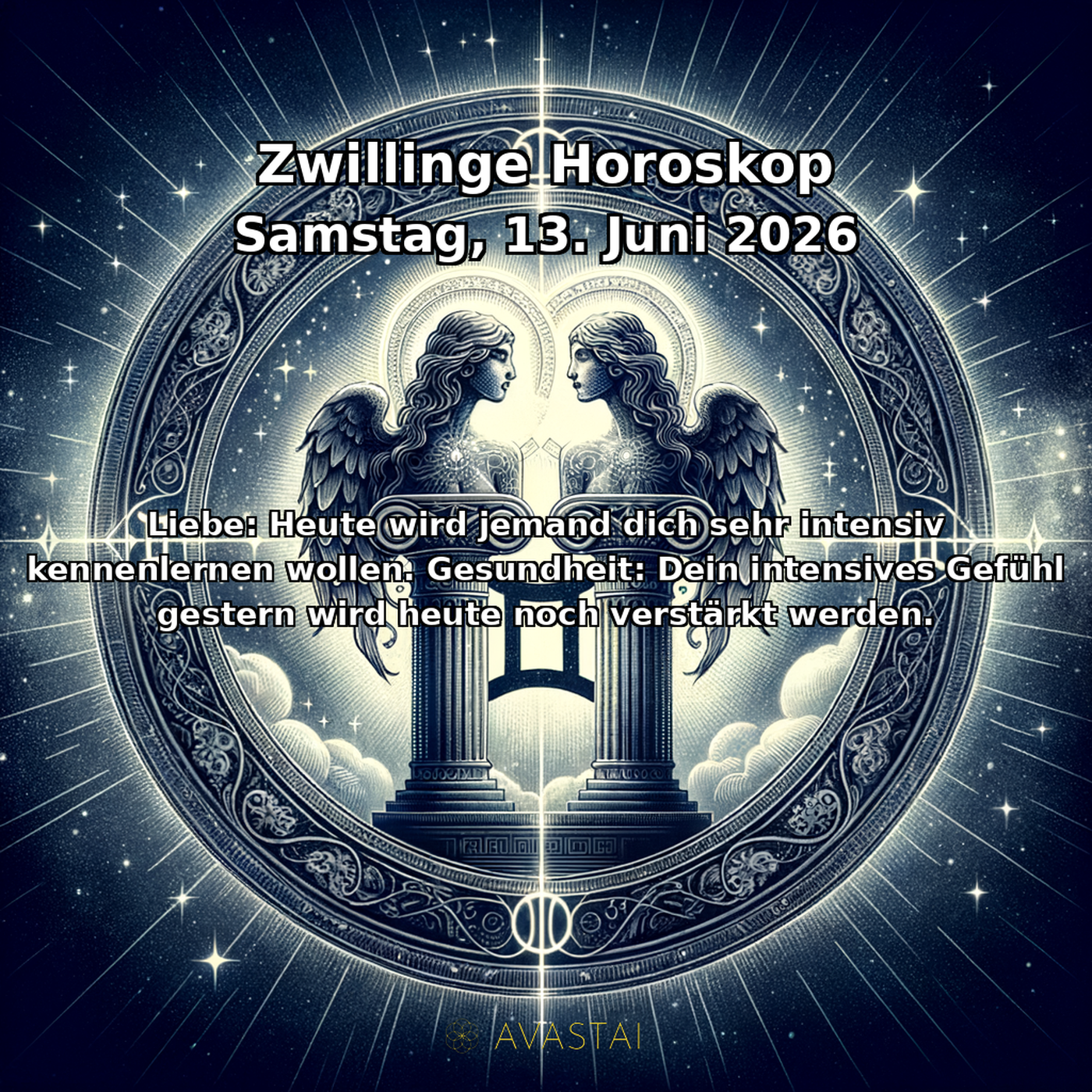 Zwillinge Tägliches Horoskop - 13. Juni 2026