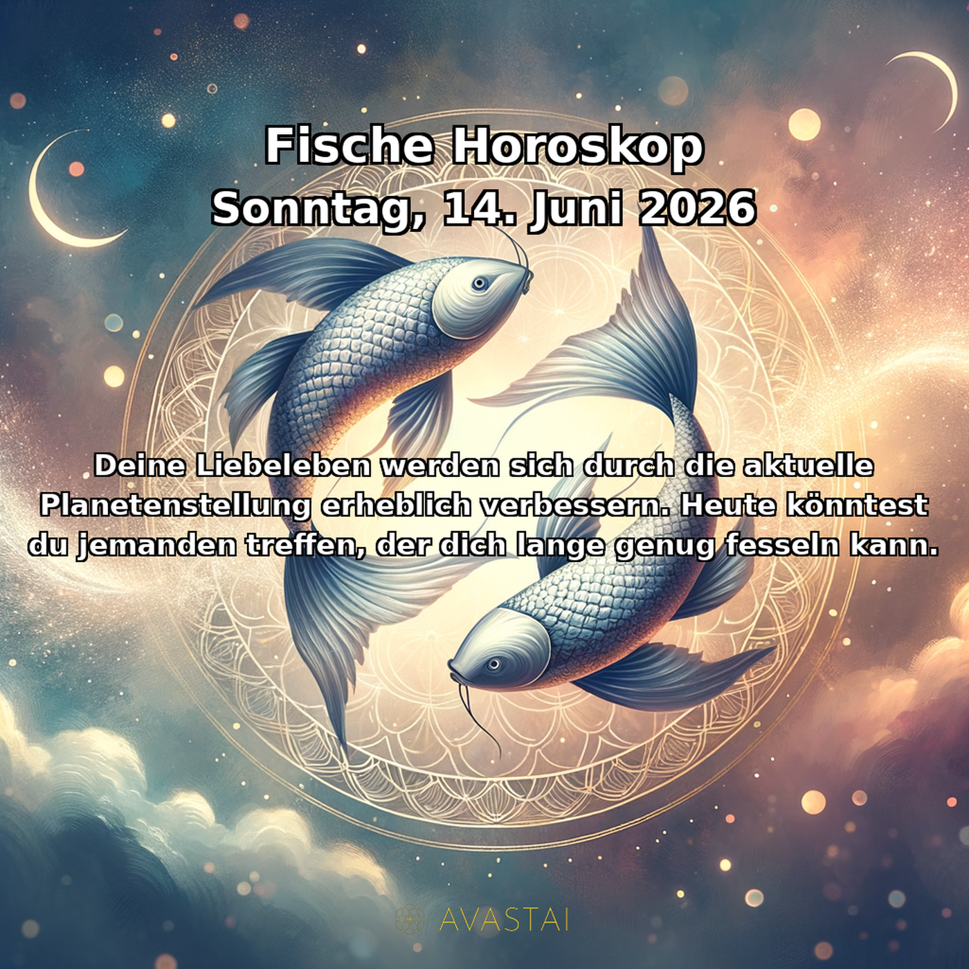 Fische Tägliches Horoskop - 14. Juni 2026