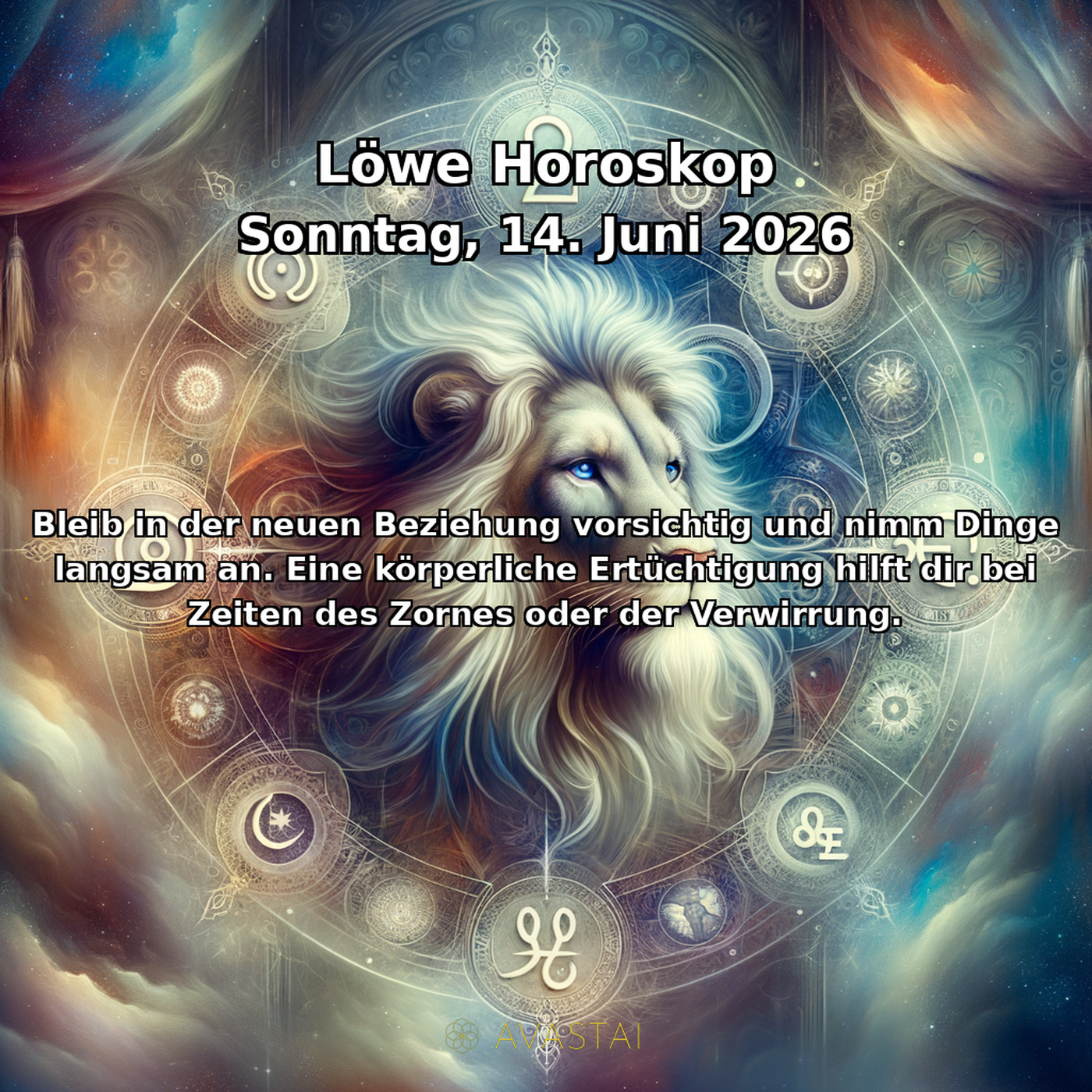 Löwe Tägliches Horoskop - 14. Juni 2026