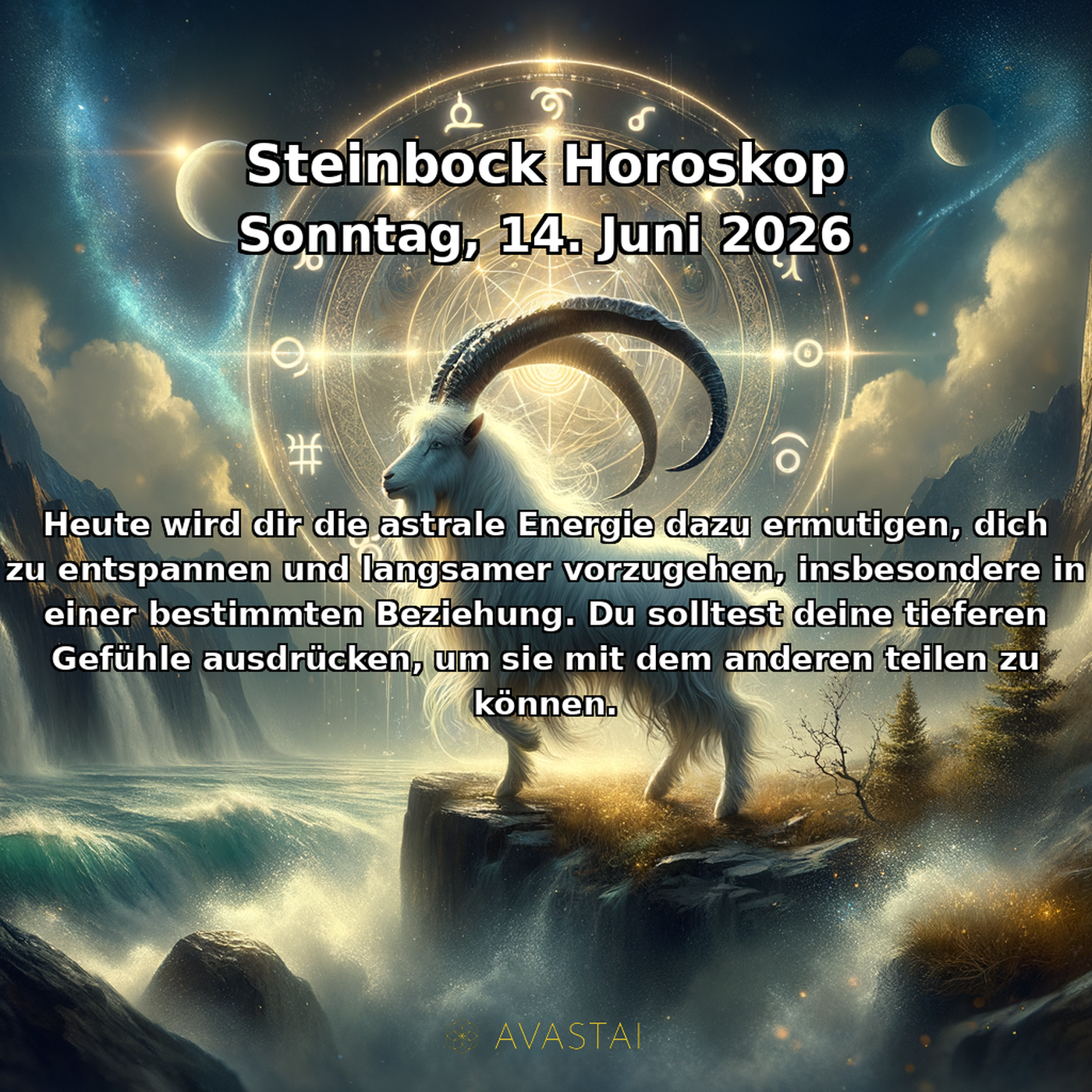 Capricorn Tägliches Horoskop - 14. Juni 2026